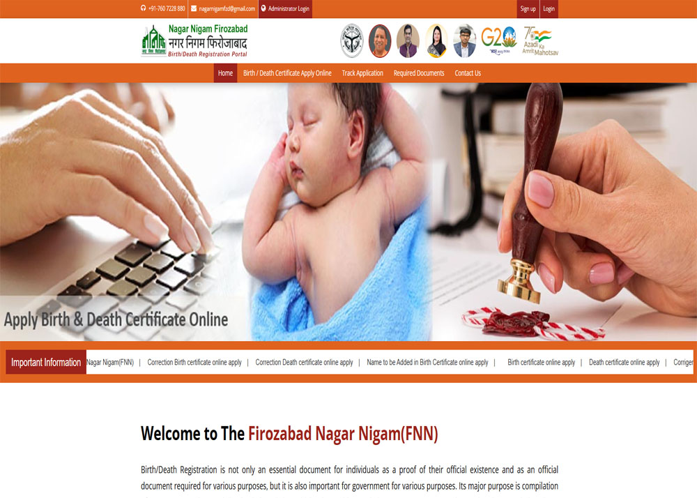 Birth/Death Registration